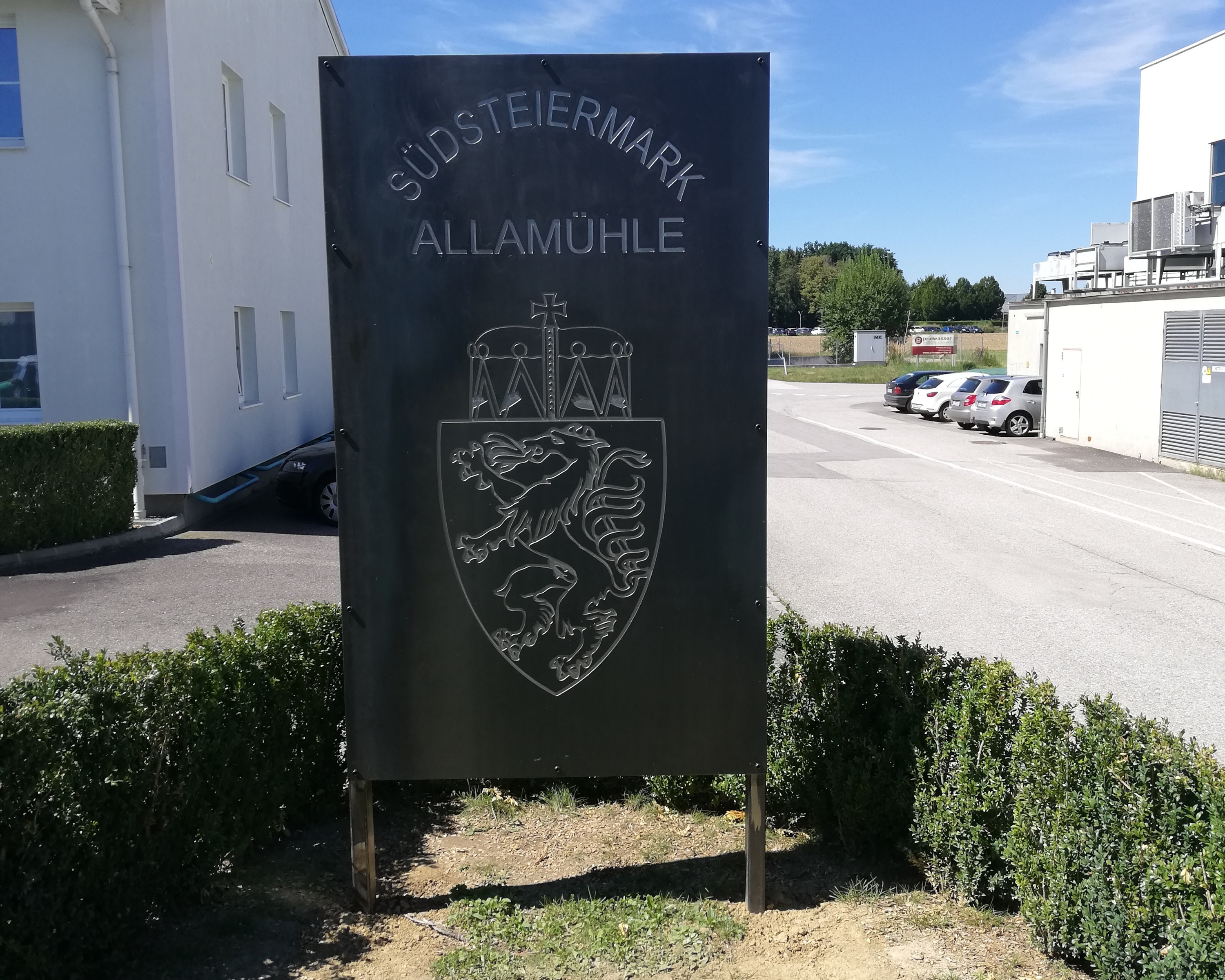 Wappen gross Allamuehle